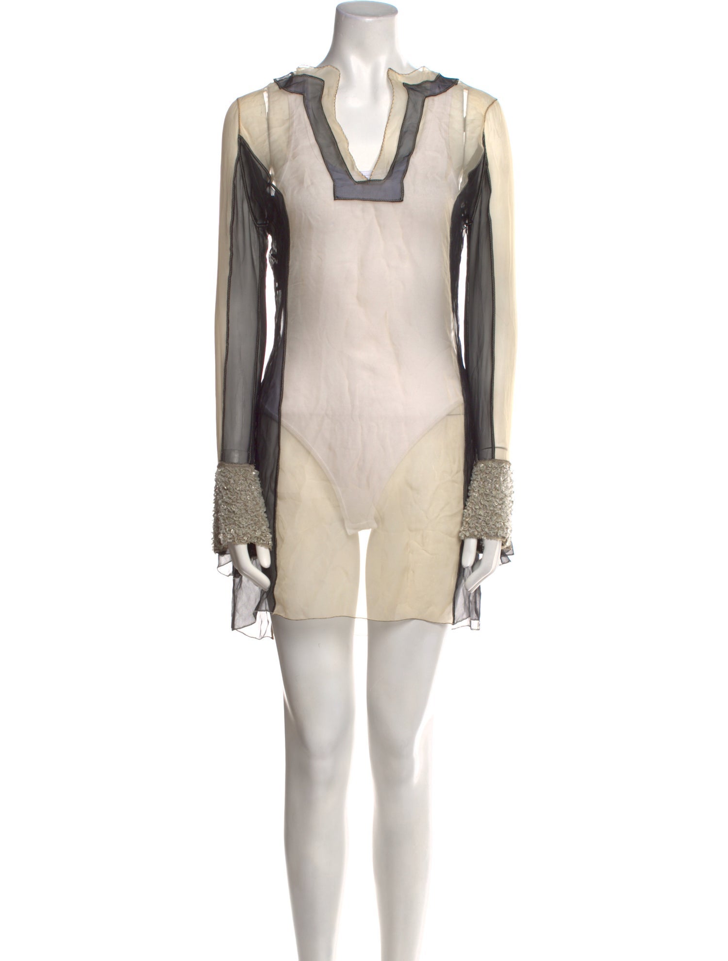 Alberta Ferretti Silk Mini Dress