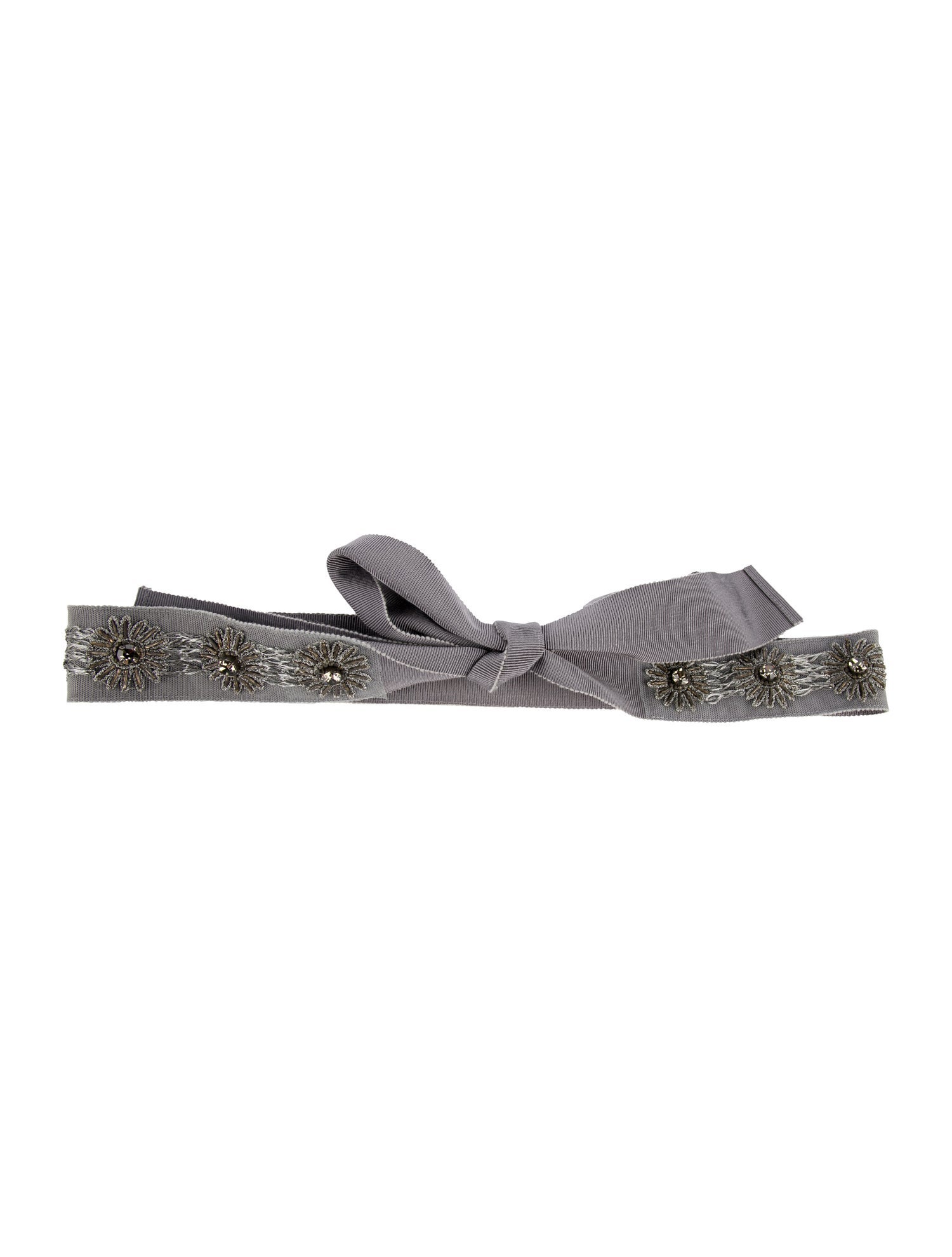 Alberta Ferretti Chain-Link Accents Waist Belt
