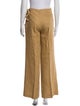 Alberta Ferretti Linen Wide Leg Pants