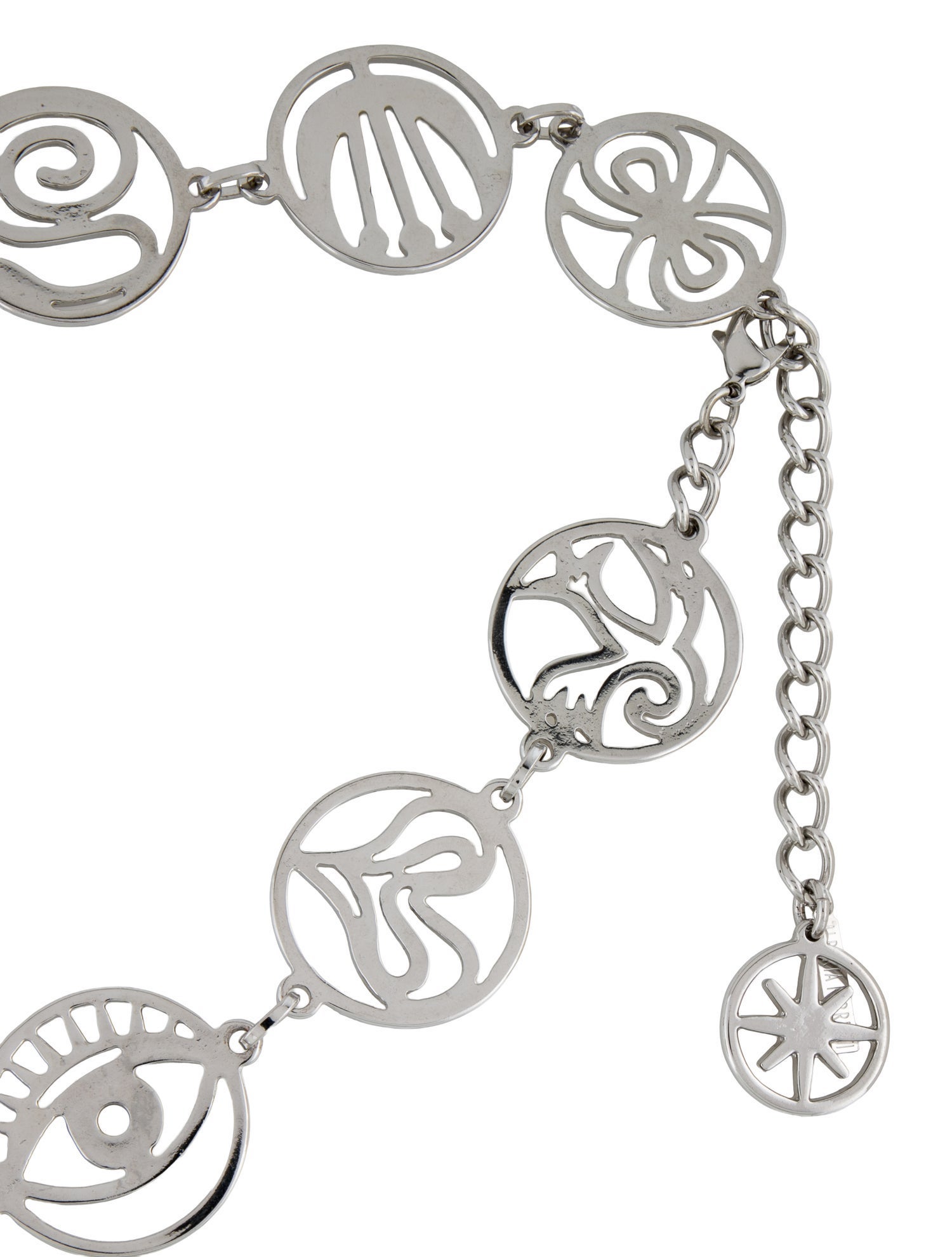 Alberta Ferretti Metal Waist Belt