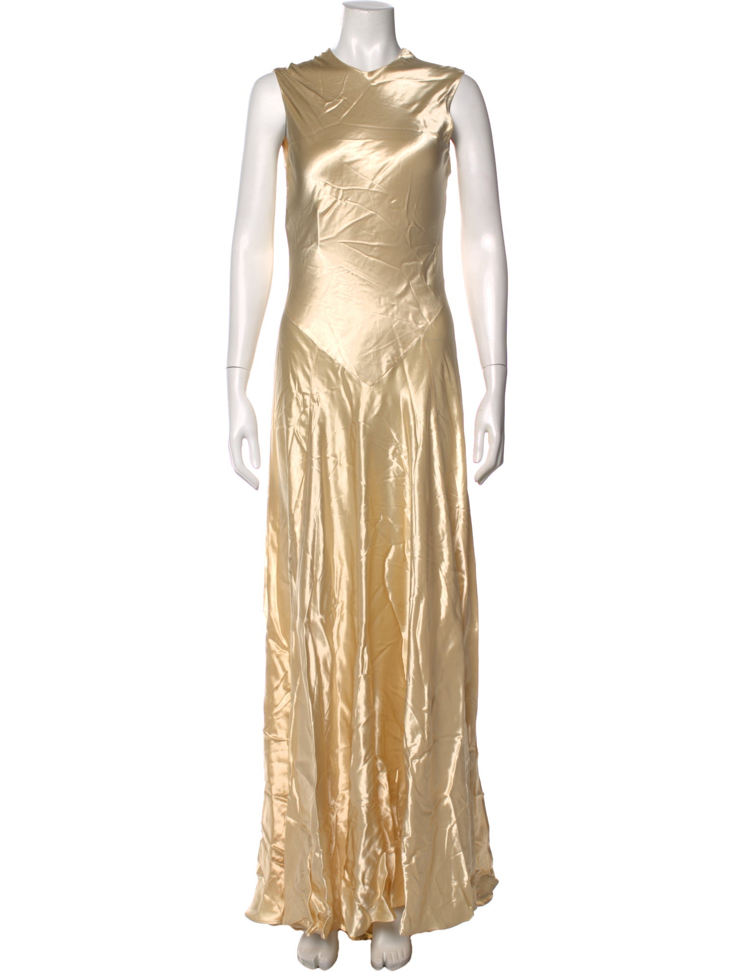 Alberta Ferretti Square Neckline Long Dress w/ Tags