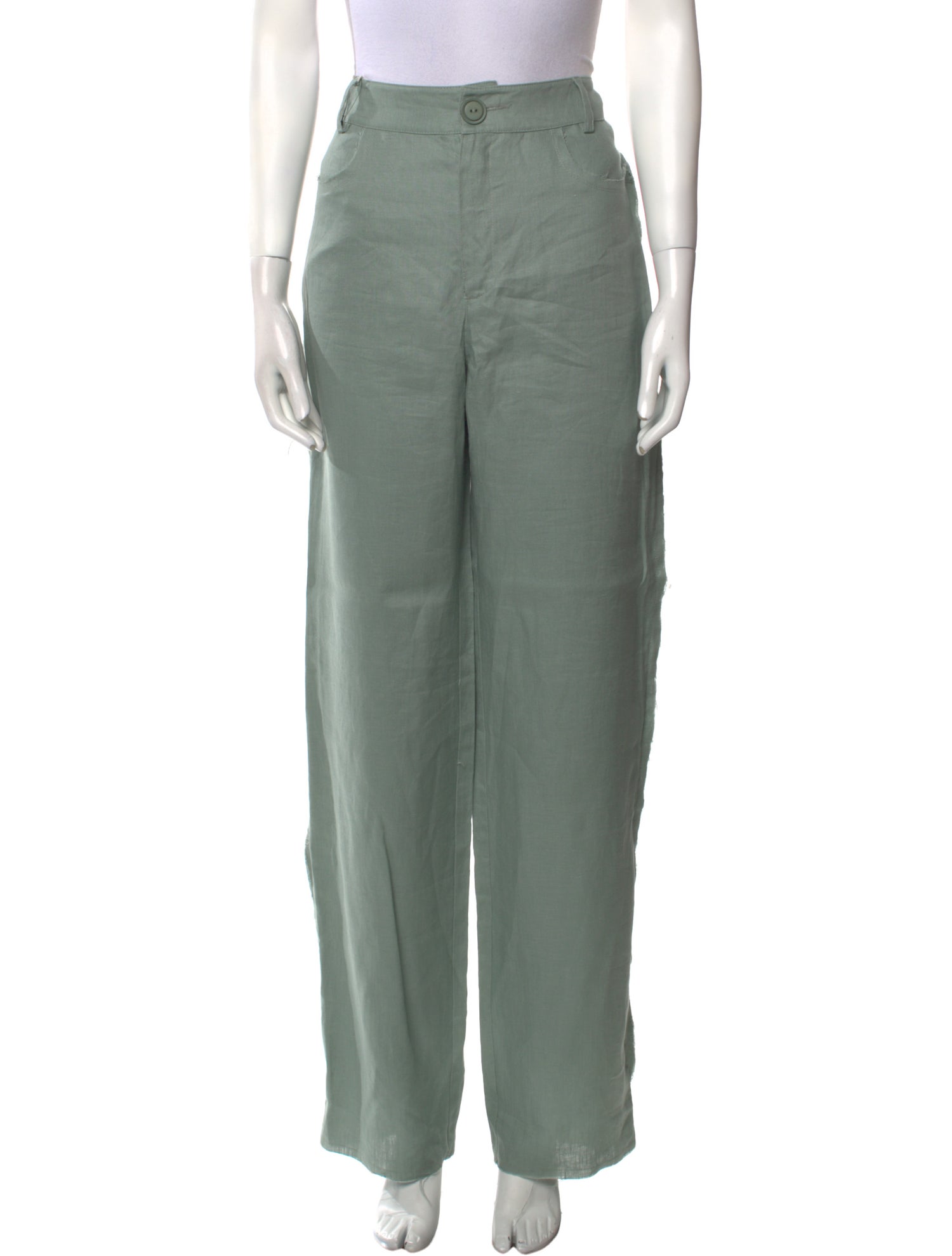 Albus Lumen Linen Straight Leg Pants