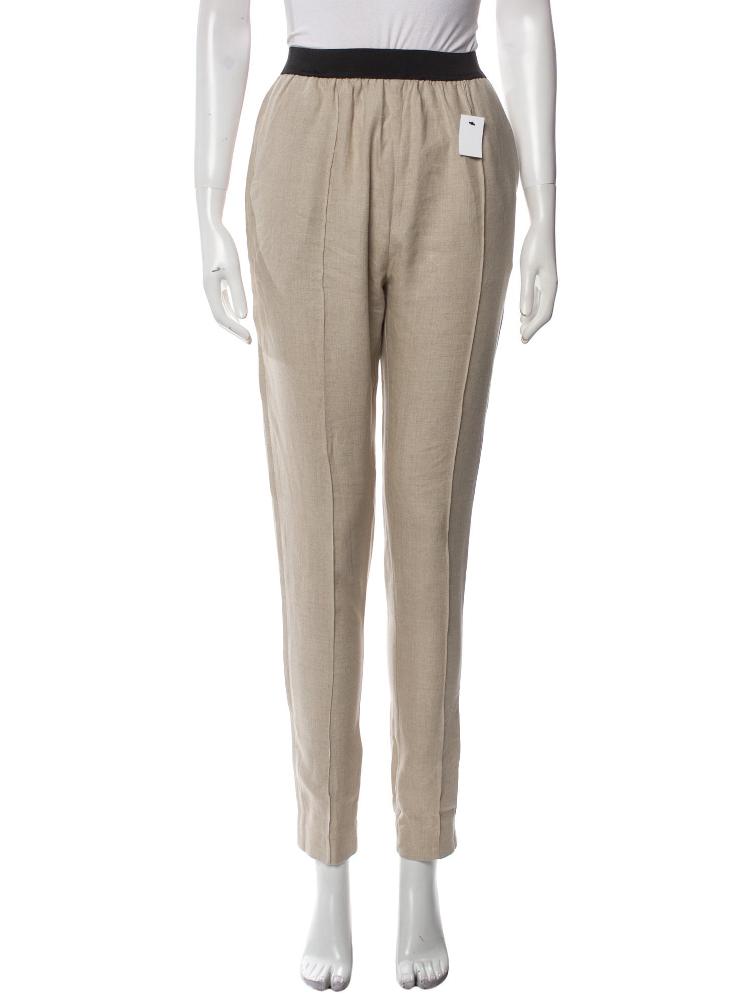 Albus Lumen Linen Skinny Leg Pants