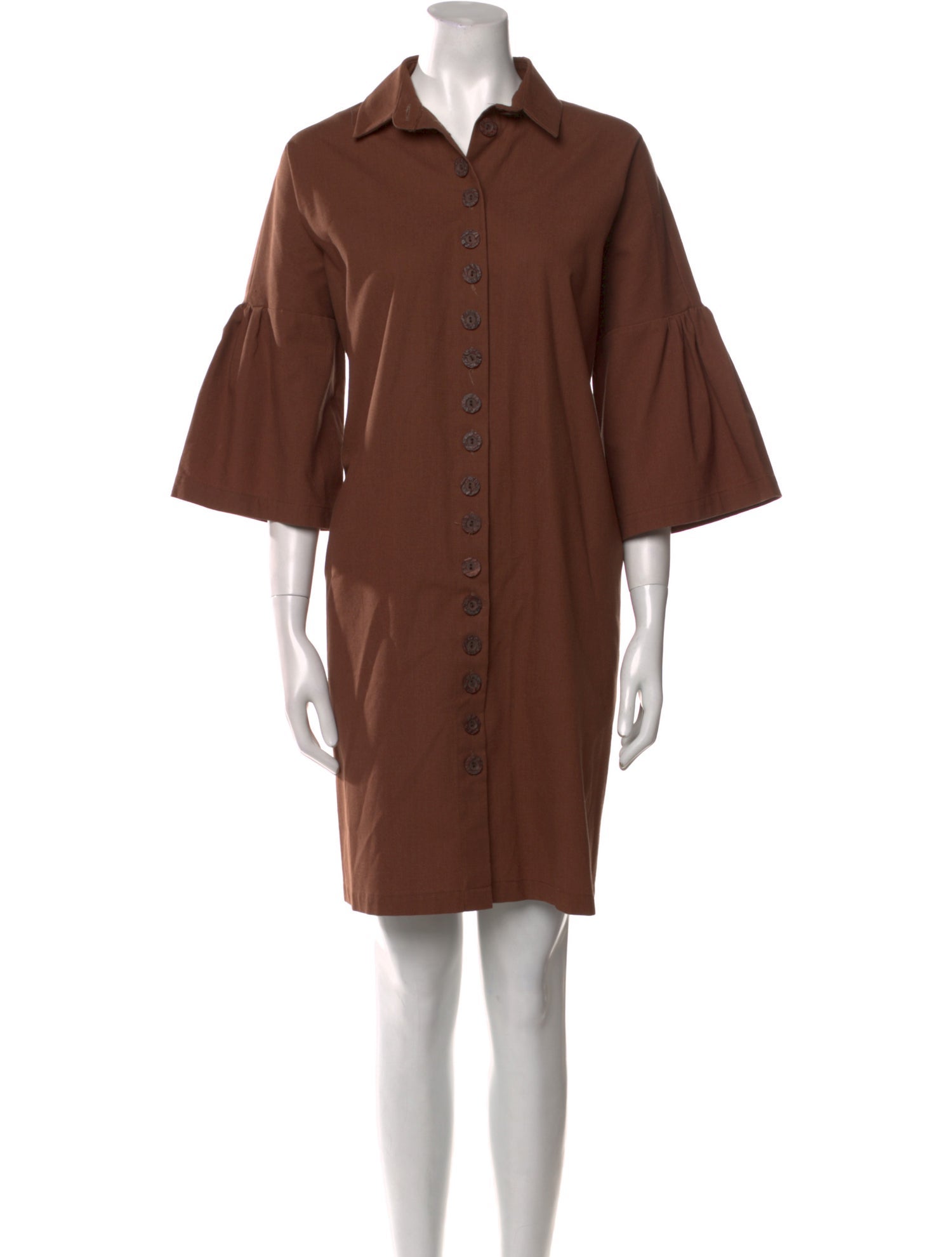 Albus Lumen Knee-Length Dress