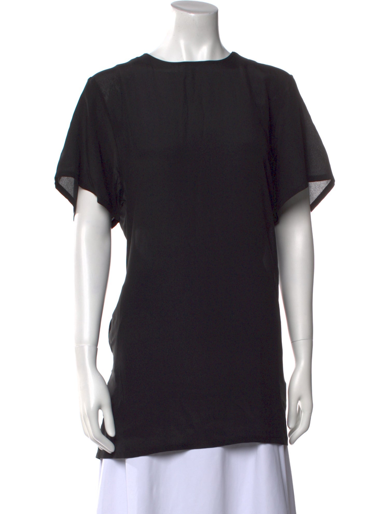 Albus Lumen Silk Crew Neck T-Shirt