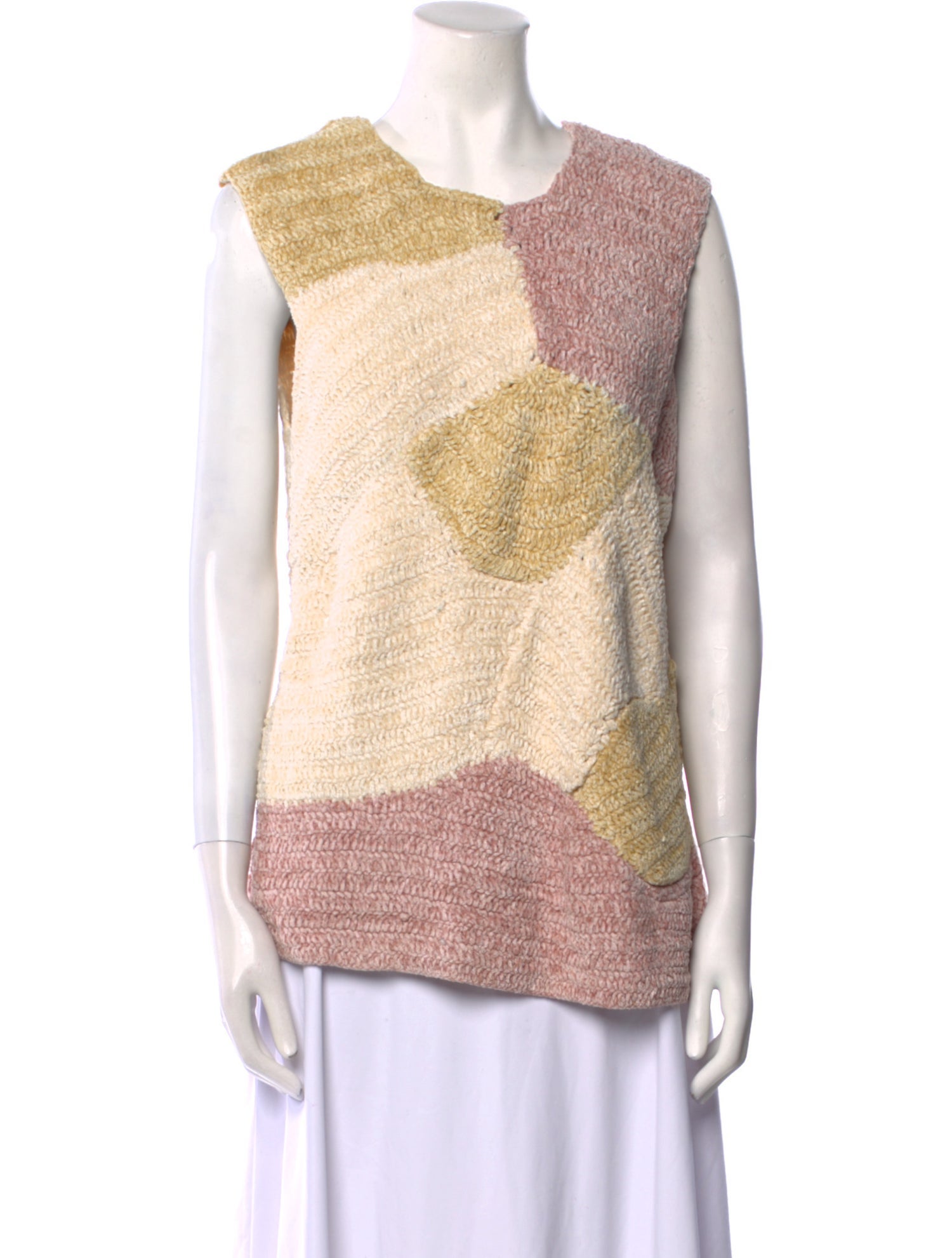 Albus Lumen Printed Scoop Neck Sweater w/ Tags