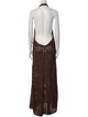 Albus Lumen Patterned Long Dress