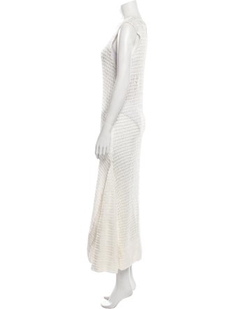 Albus Lumen Crew Neck Long Dress