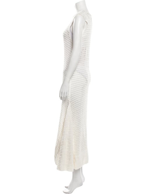Albus Lumen Crew Neck Long Dress