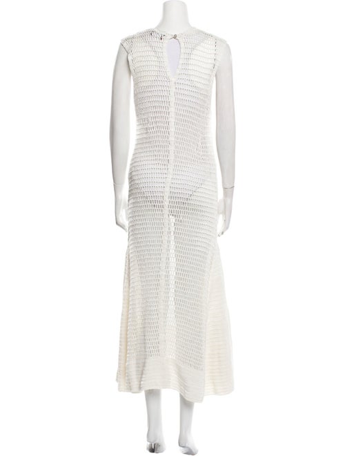 Albus Lumen Crew Neck Long Dress