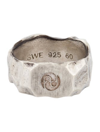 All Blues Rauk Narrow Band Ring