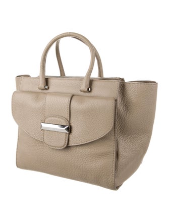 Alchimia Di Ballin Grained Leather Handle Bag