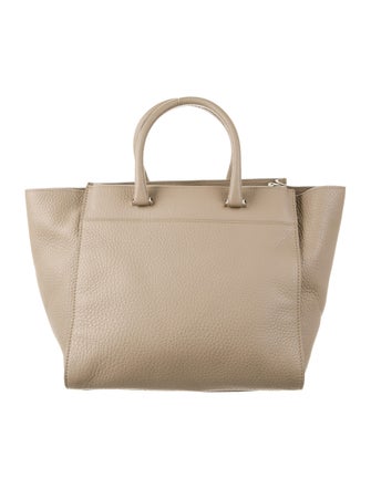 Alchimia Di Ballin Grained Leather Handle Bag