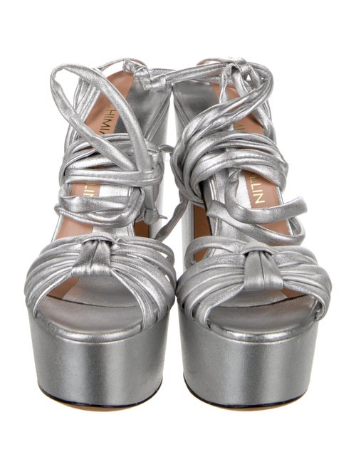 Alchimia Di Ballin Leather Cutout Accent Sandals