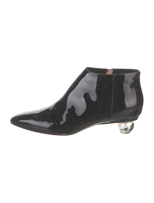 Alchimia Di Ballin Patent Leather Chelsea Boots