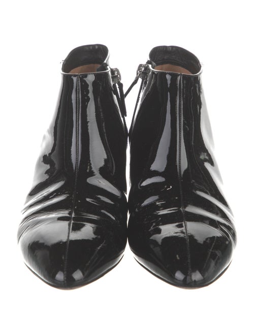 Alchimia Di Ballin Patent Leather Chelsea Boots
