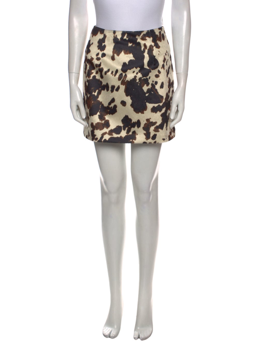 Alexachung Animal Print Mini Skirt - image 1