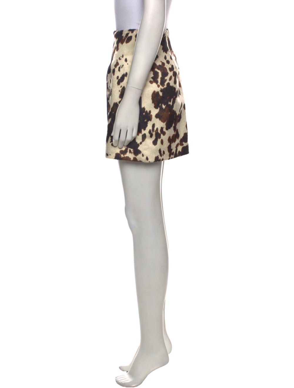 Alexachung Animal Print Mini Skirt - image 2
