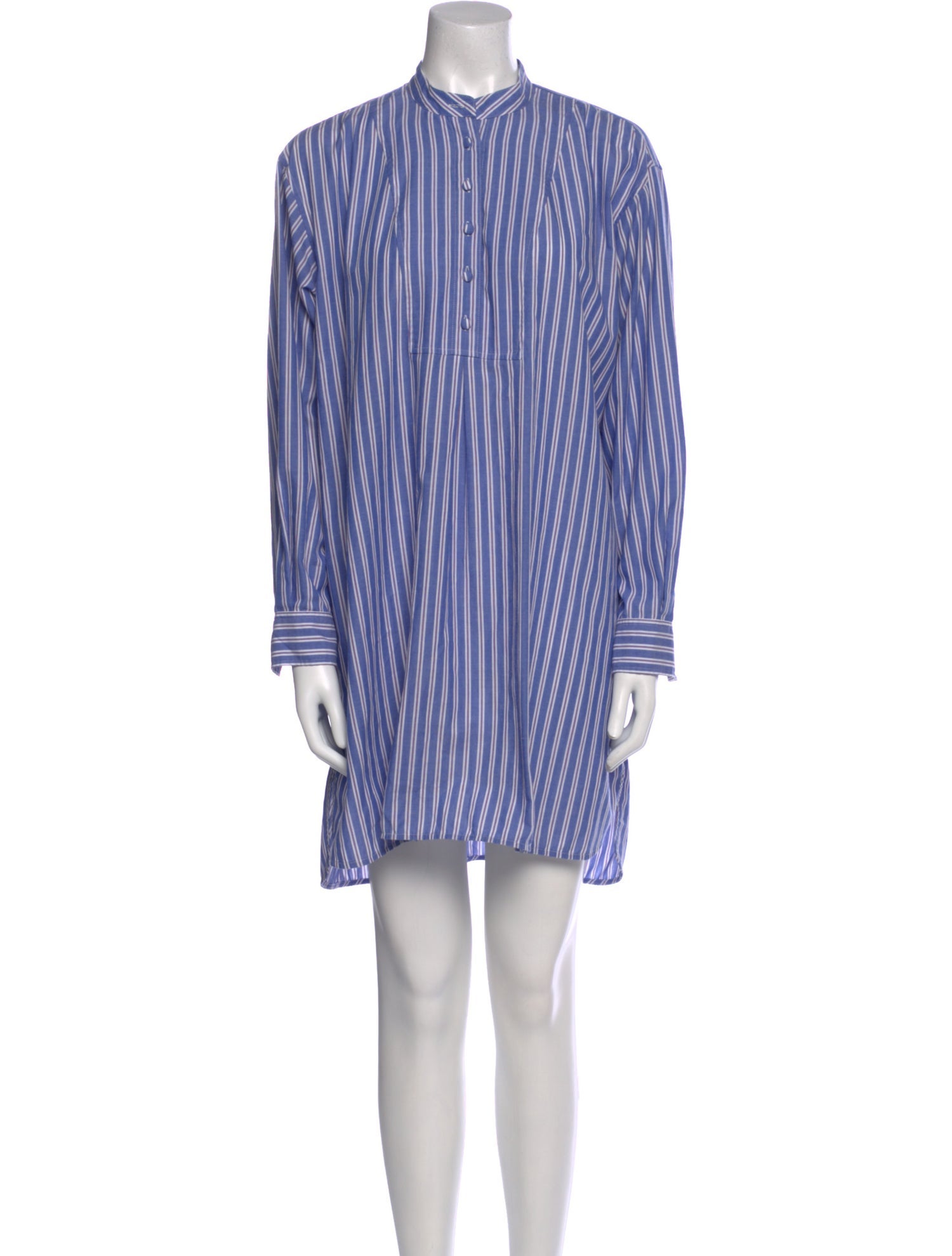 ALEXACHUNG Striped Mini Dress