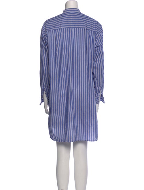 ALEXACHUNG Striped Mini Dress