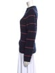 ALEXACHUNG Wool Striped Sweater