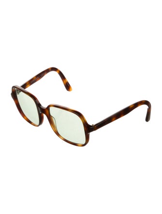 ALEXACHUNG Square Tinted Sunglasses