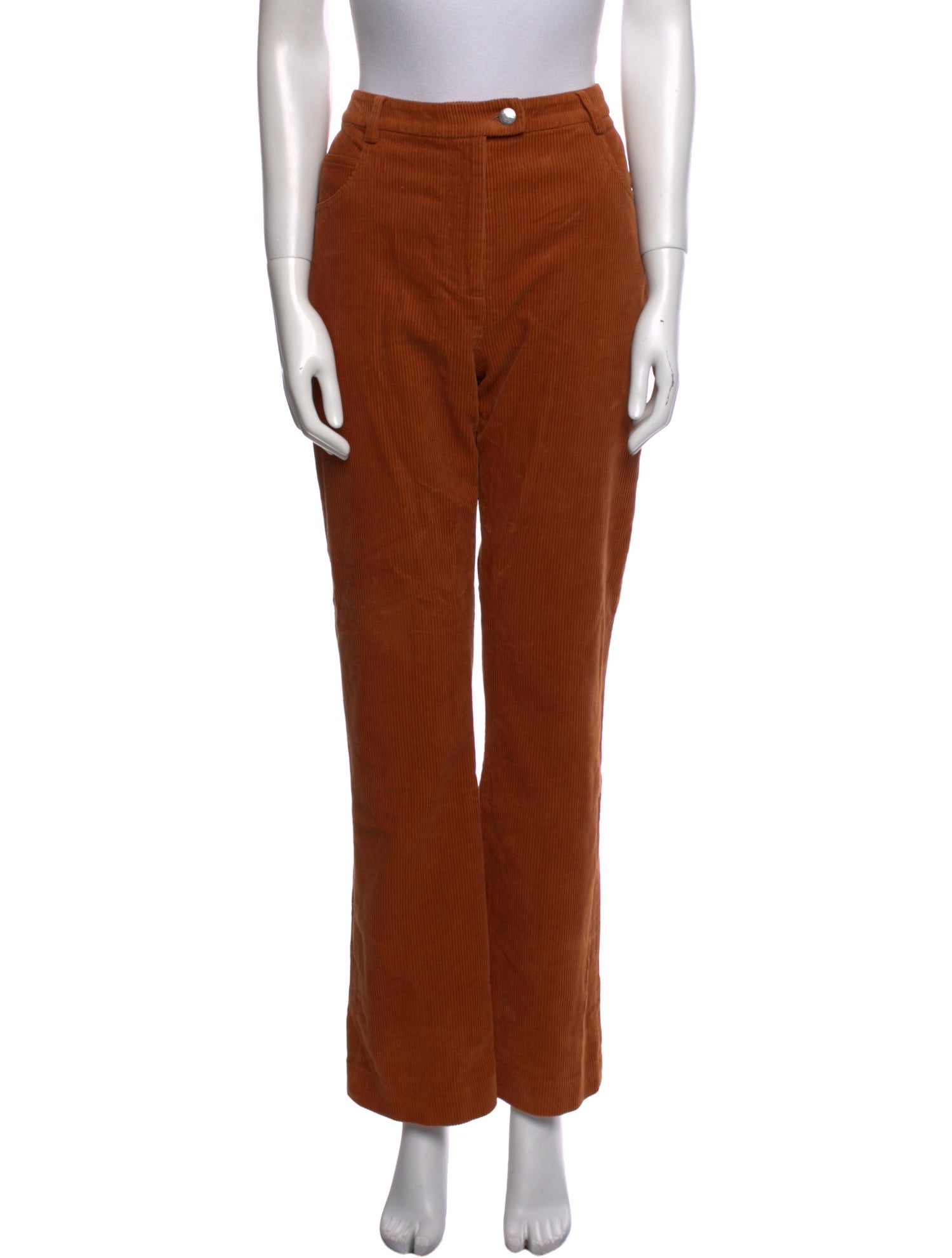 ALEXACHUNG Straight Leg Pants