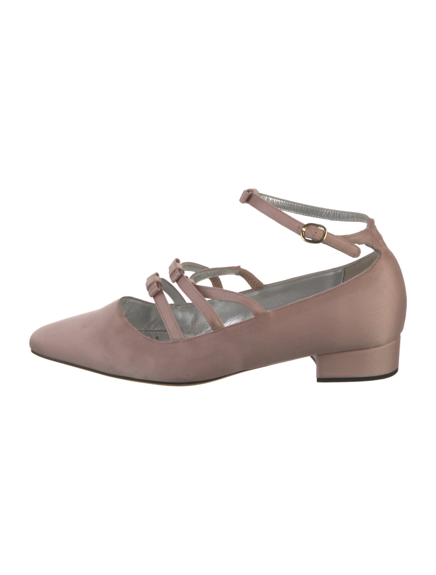 ALEXACHUNG Satin Flats