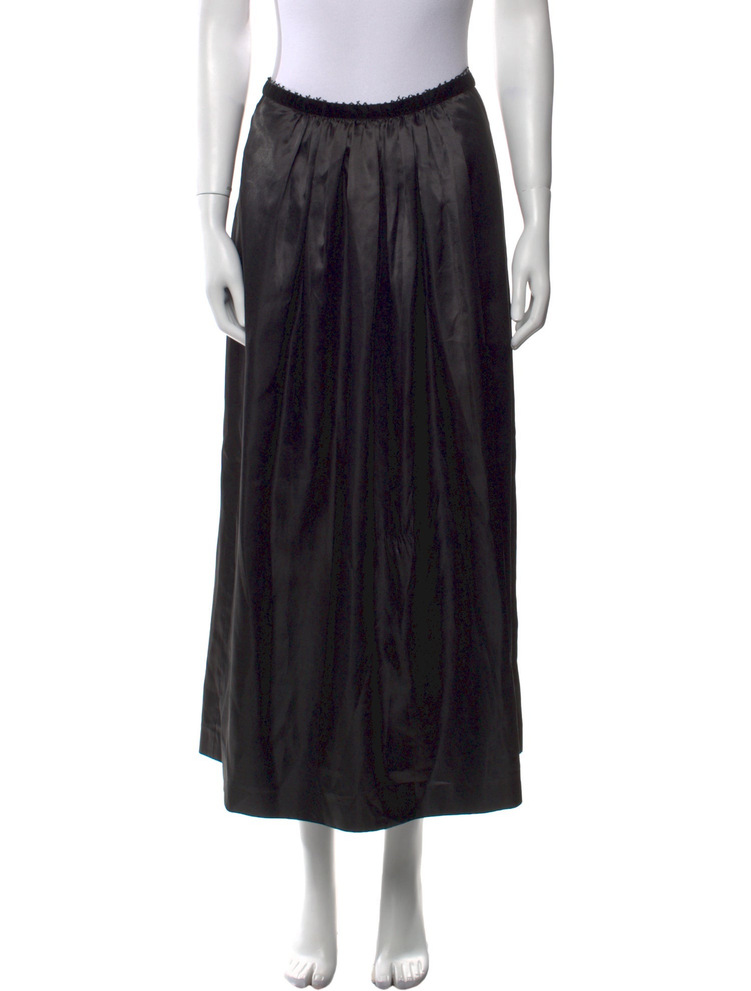 ALEXACHUNG Midi Length Skirt