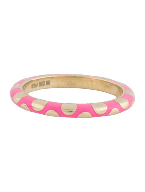 Alice Cicolini 14K Enamel Memphis Dot Band