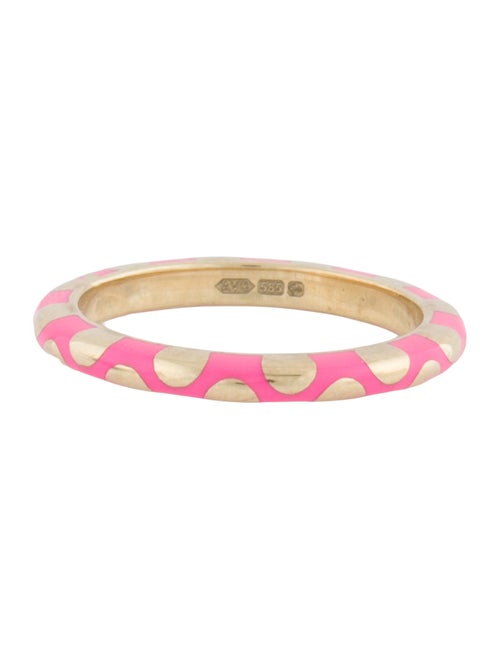 Alice Cicolini 14K Enamel Memphis Dot Band