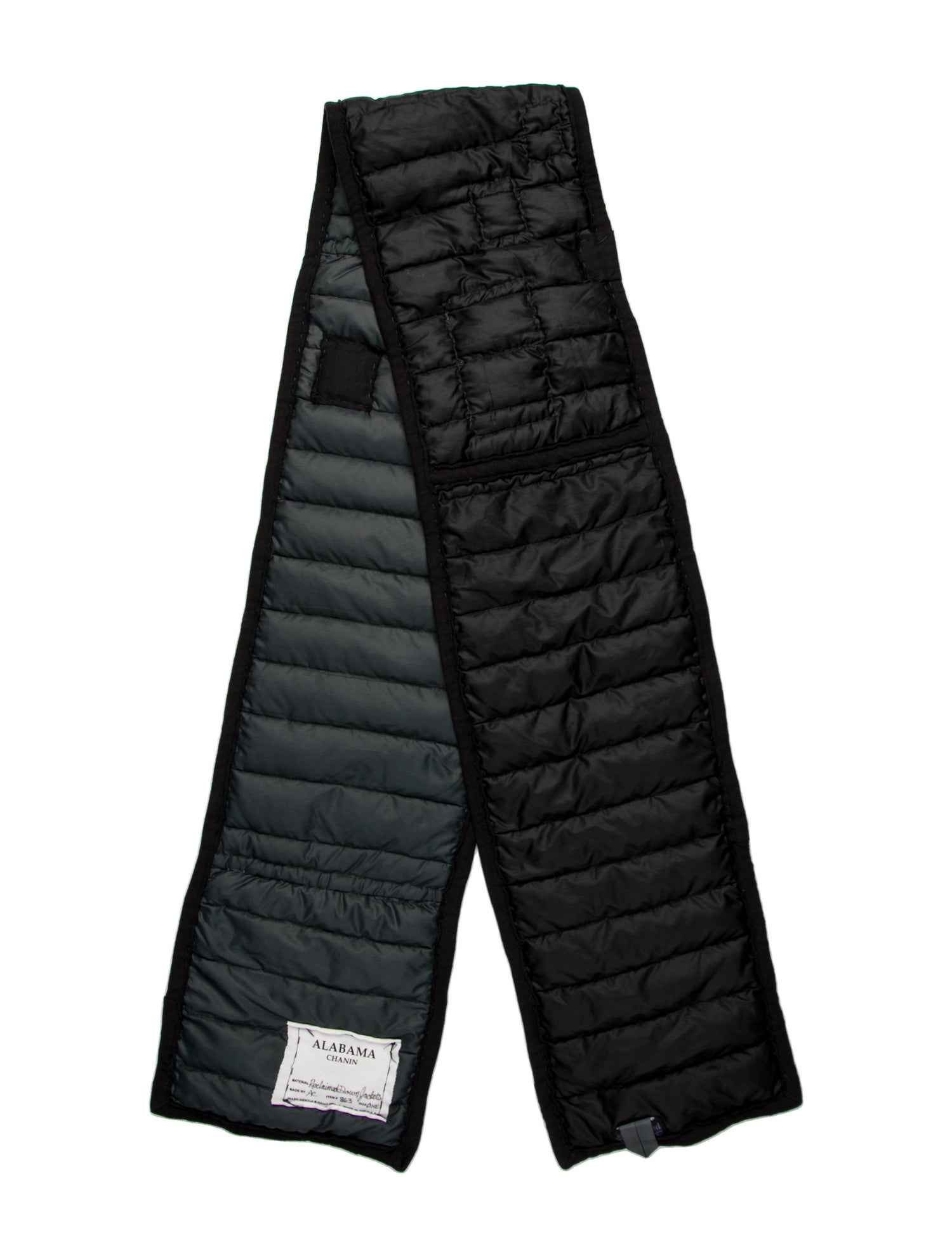 Alabama Chanin Down Striped Scarf