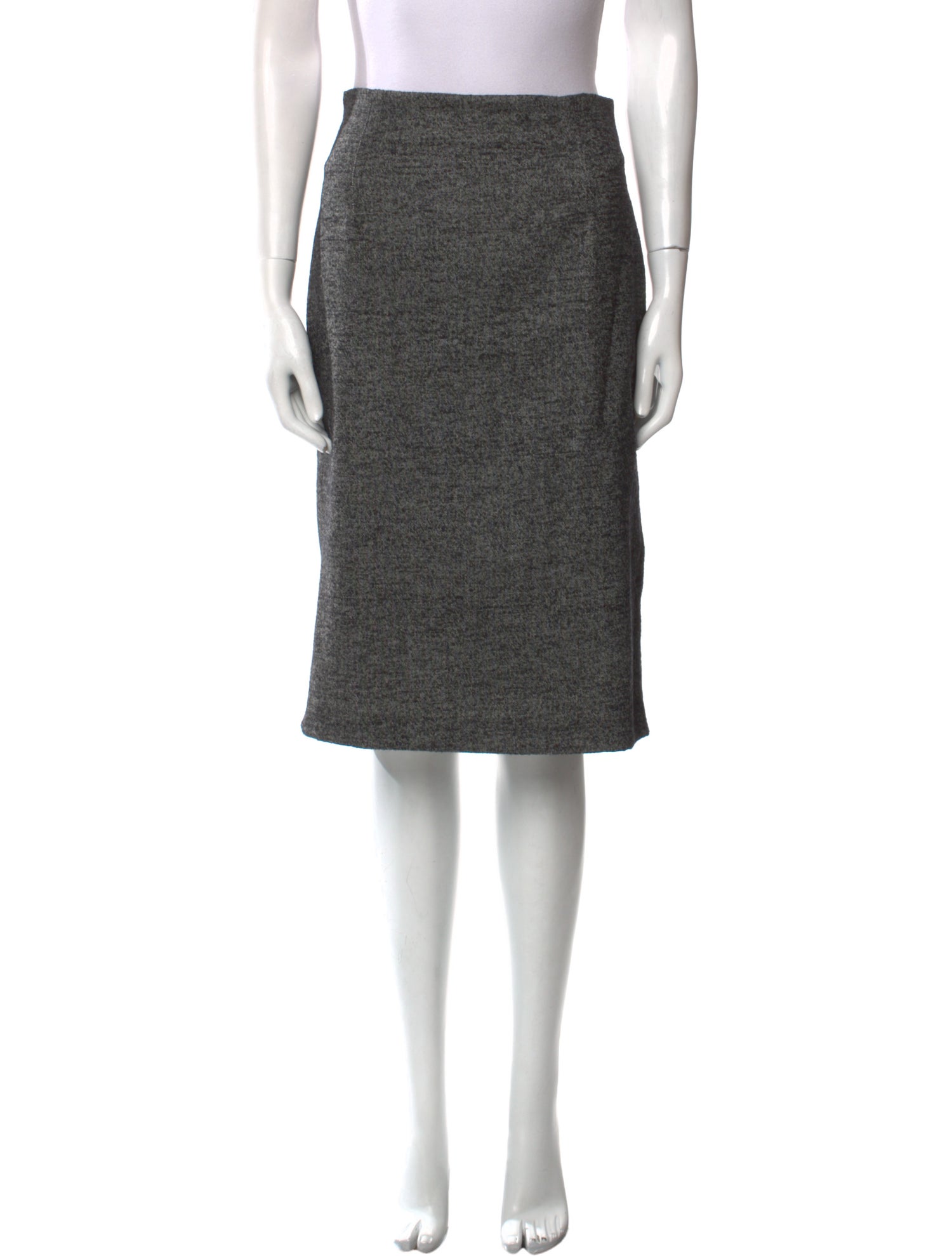 Alessandro Dell'Acqua Virgin Wool Knee-Length Skirt