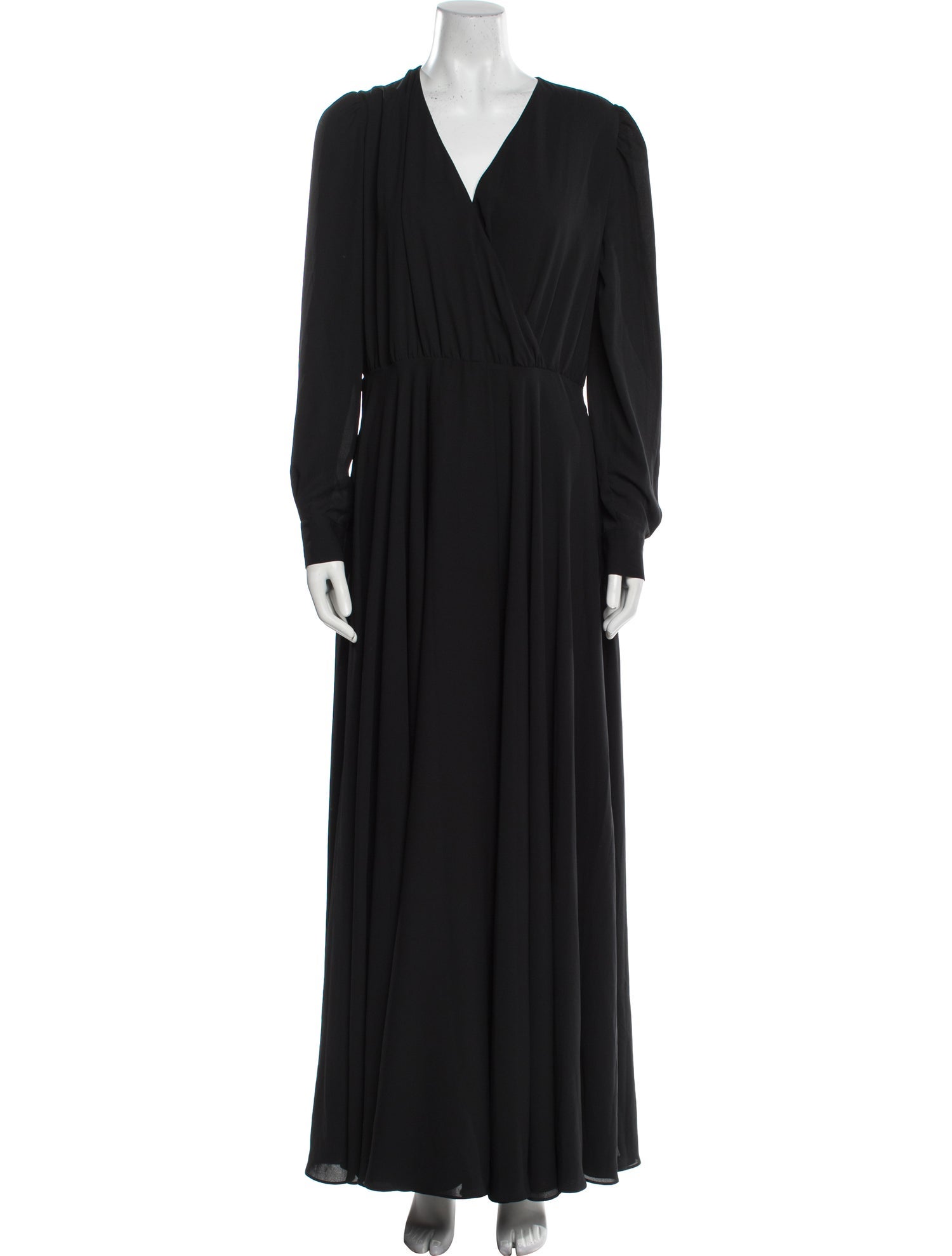 Alessandro Dell'Acqua V-Neck Long Dress
