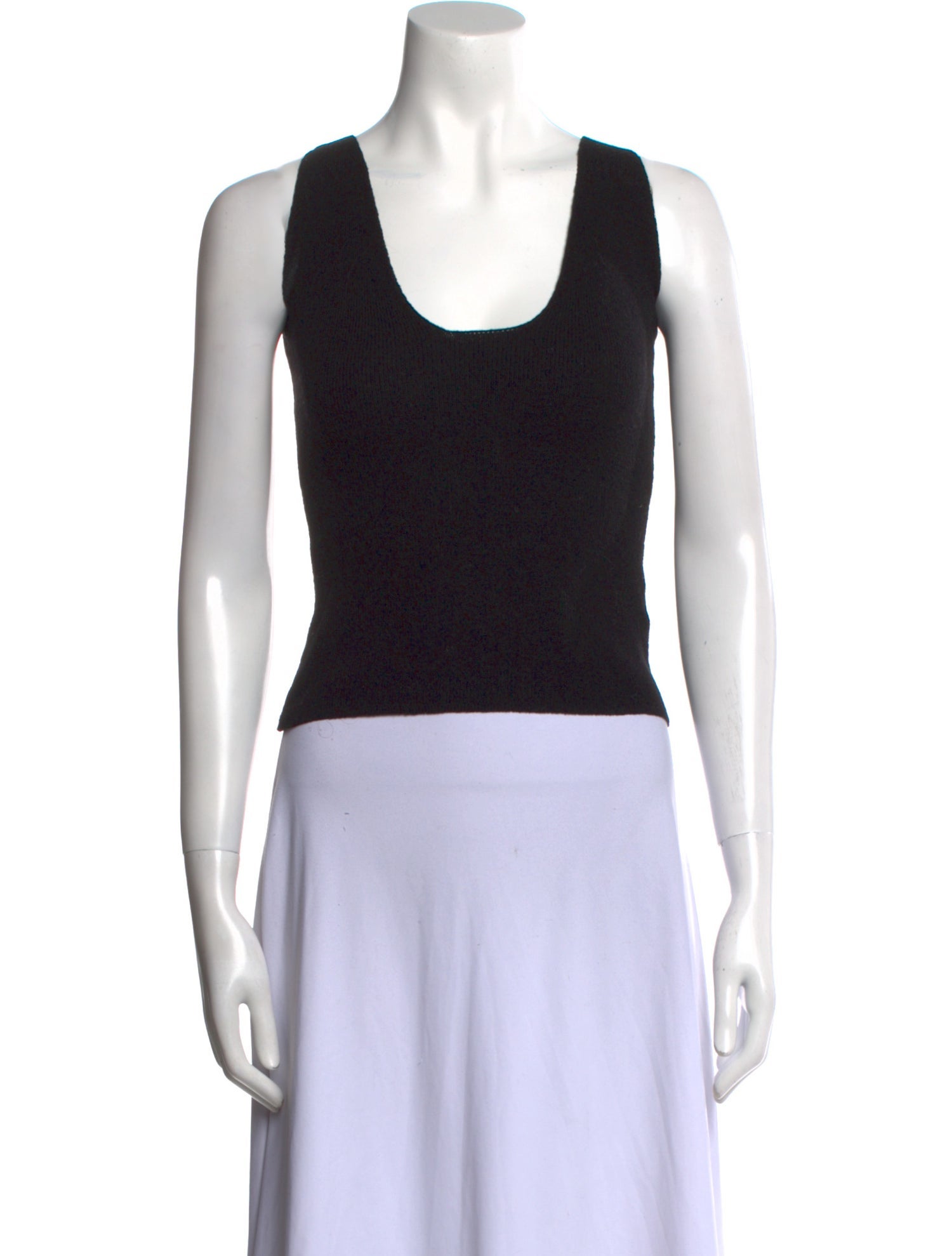 Alessandro Dell'Acqua Merino Wool Scoop Neck Top