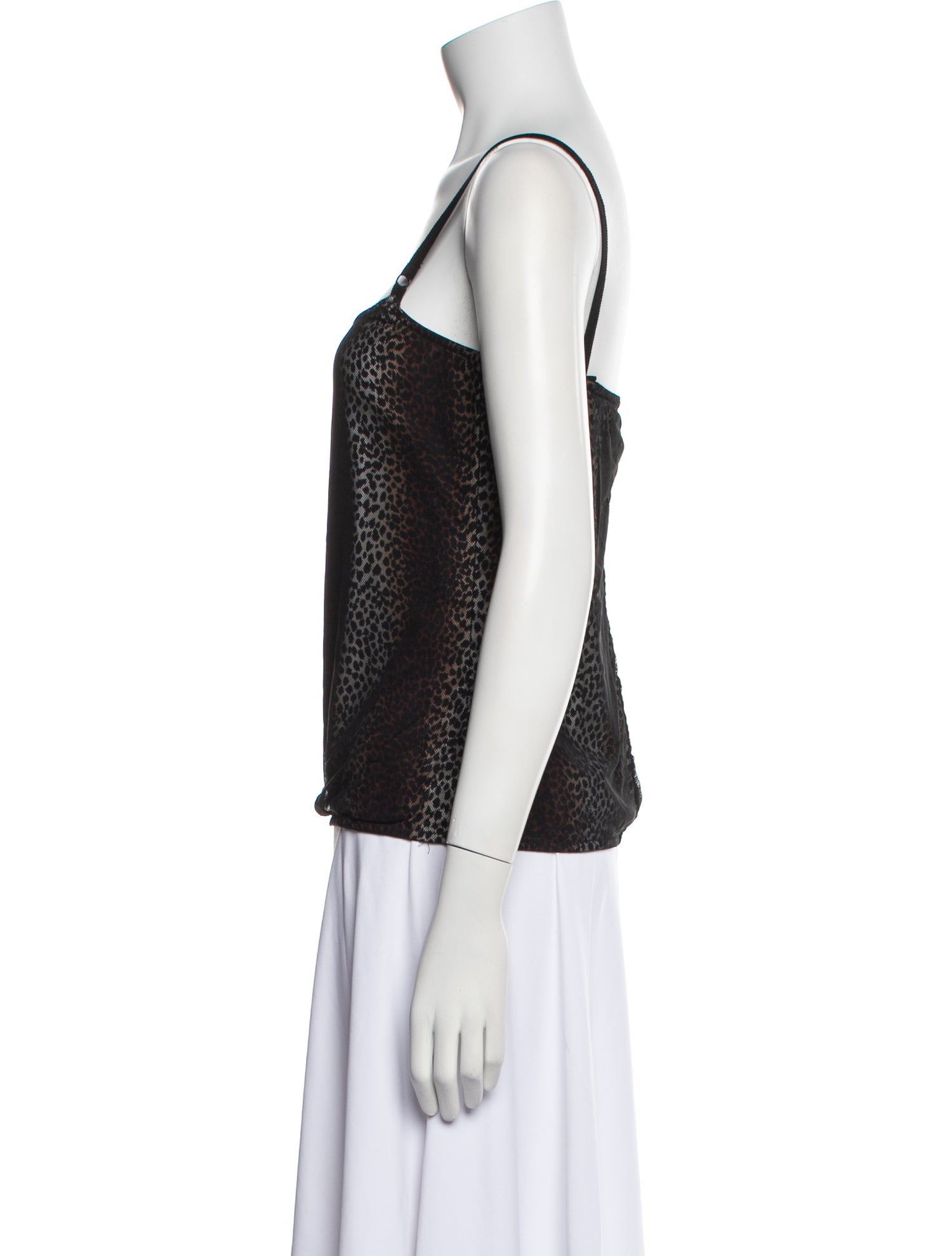 Alessandro Dell'Acqua Square Neckline Sleeveless Top