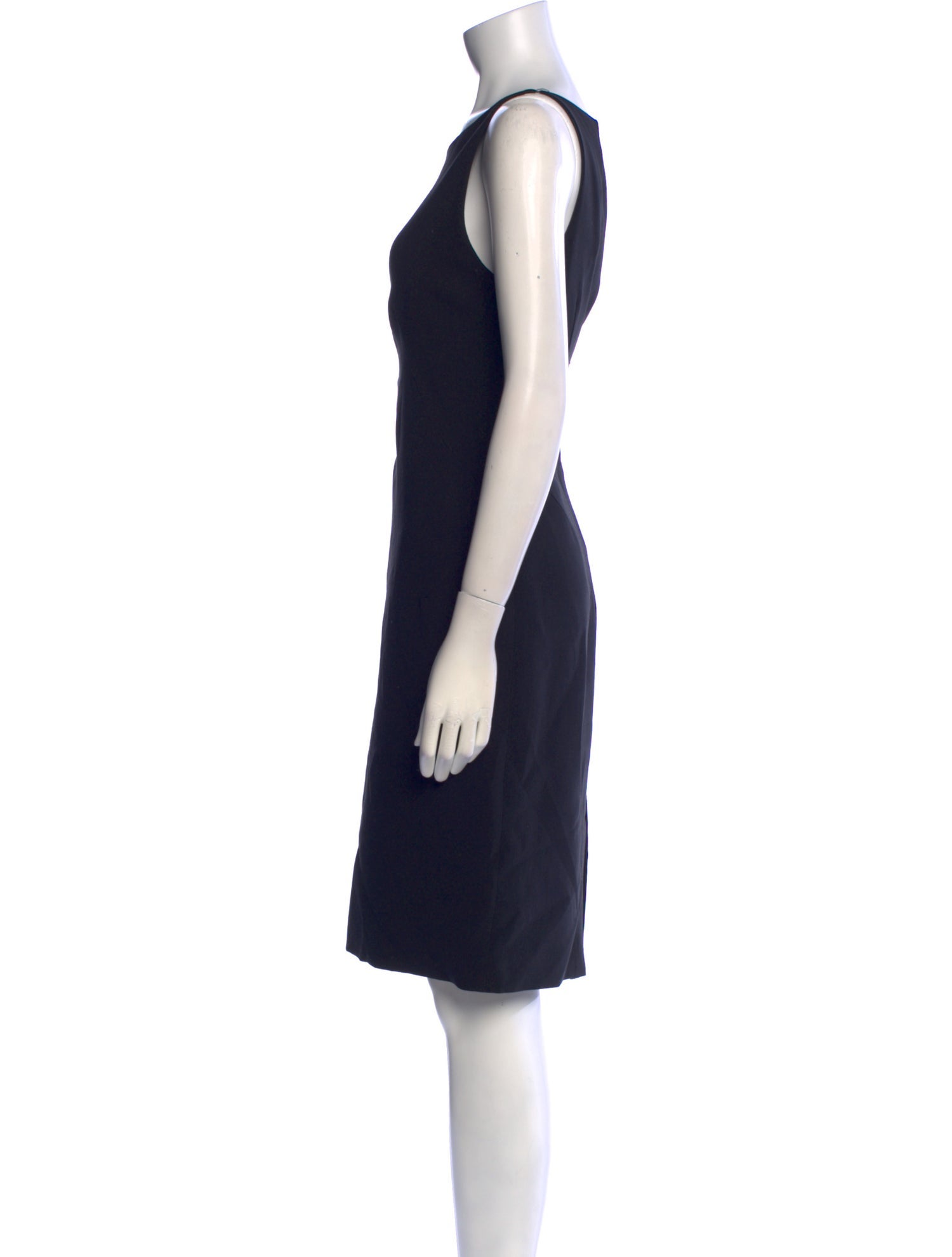 Alessandro Dell'Acqua Wool Knee-Length Dress