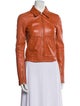 Alessandro Dell'Acqua Leather Biker Jacket