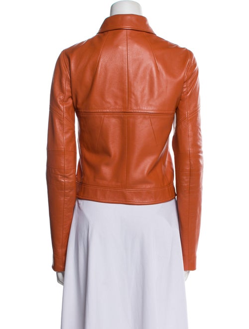 Alessandro Dell'Acqua Leather Biker Jacket