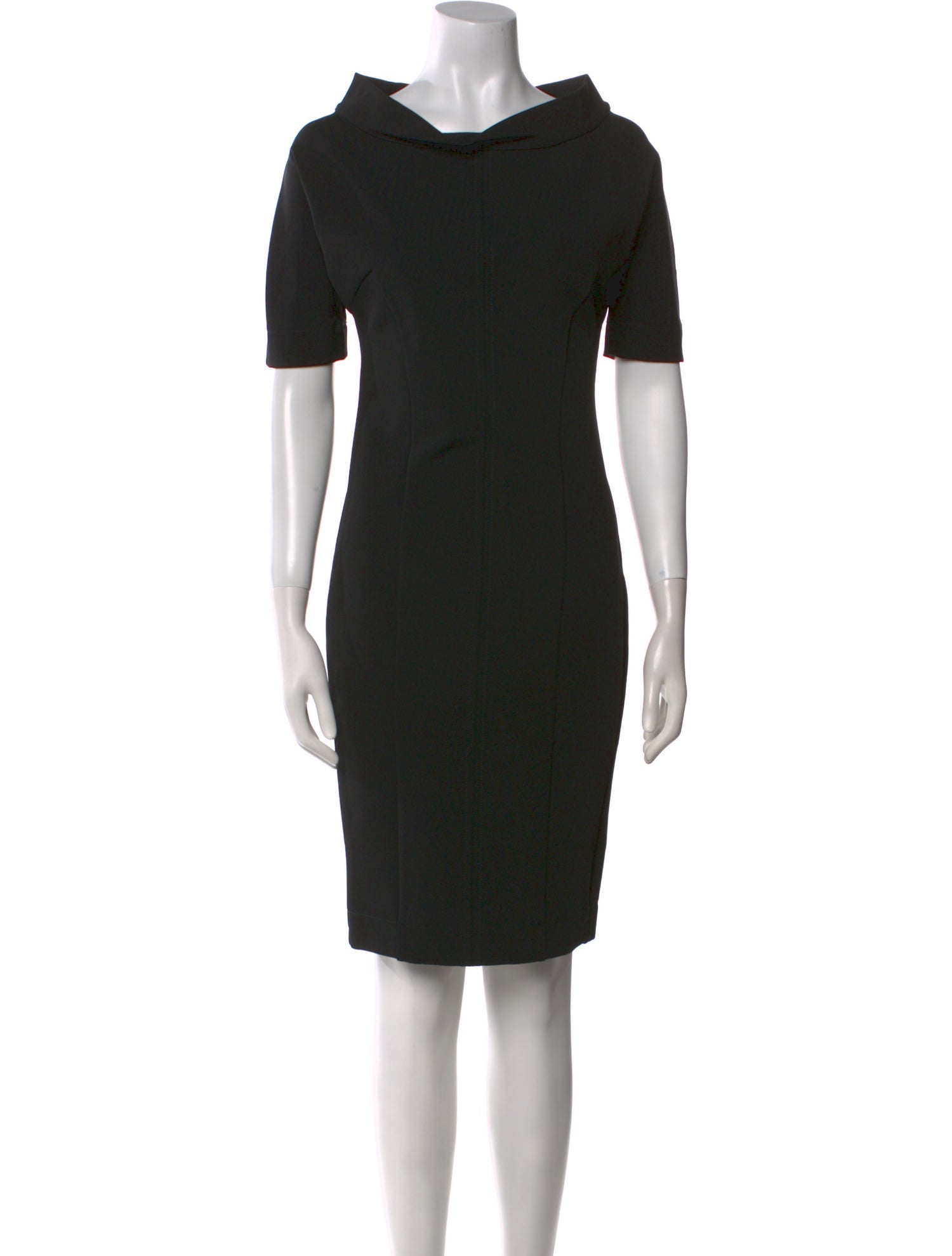 Alessandro Dell'Acqua Cowl Neck Knee-Length Dress