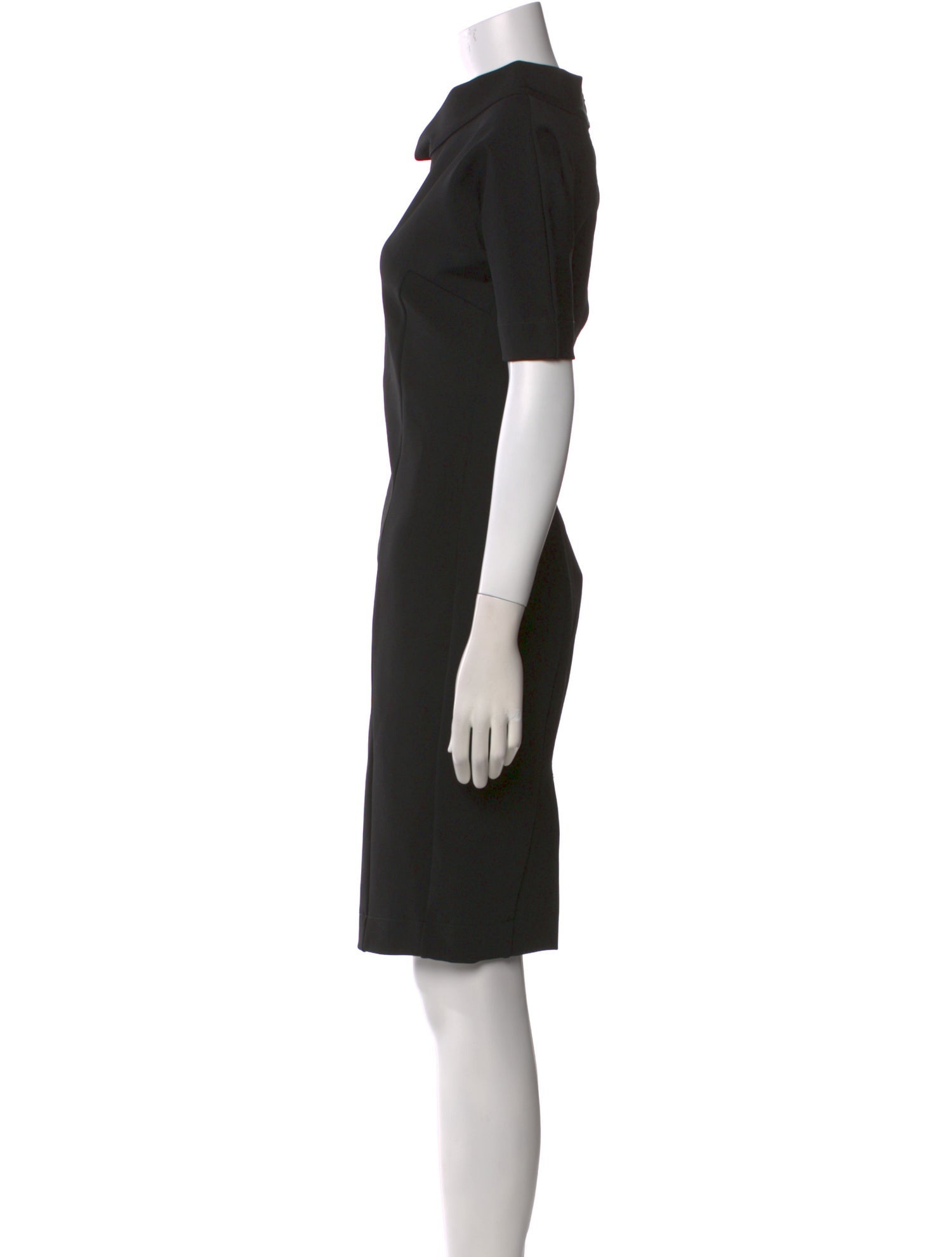 Alessandro Dell'Acqua Cowl Neck Knee-Length Dress