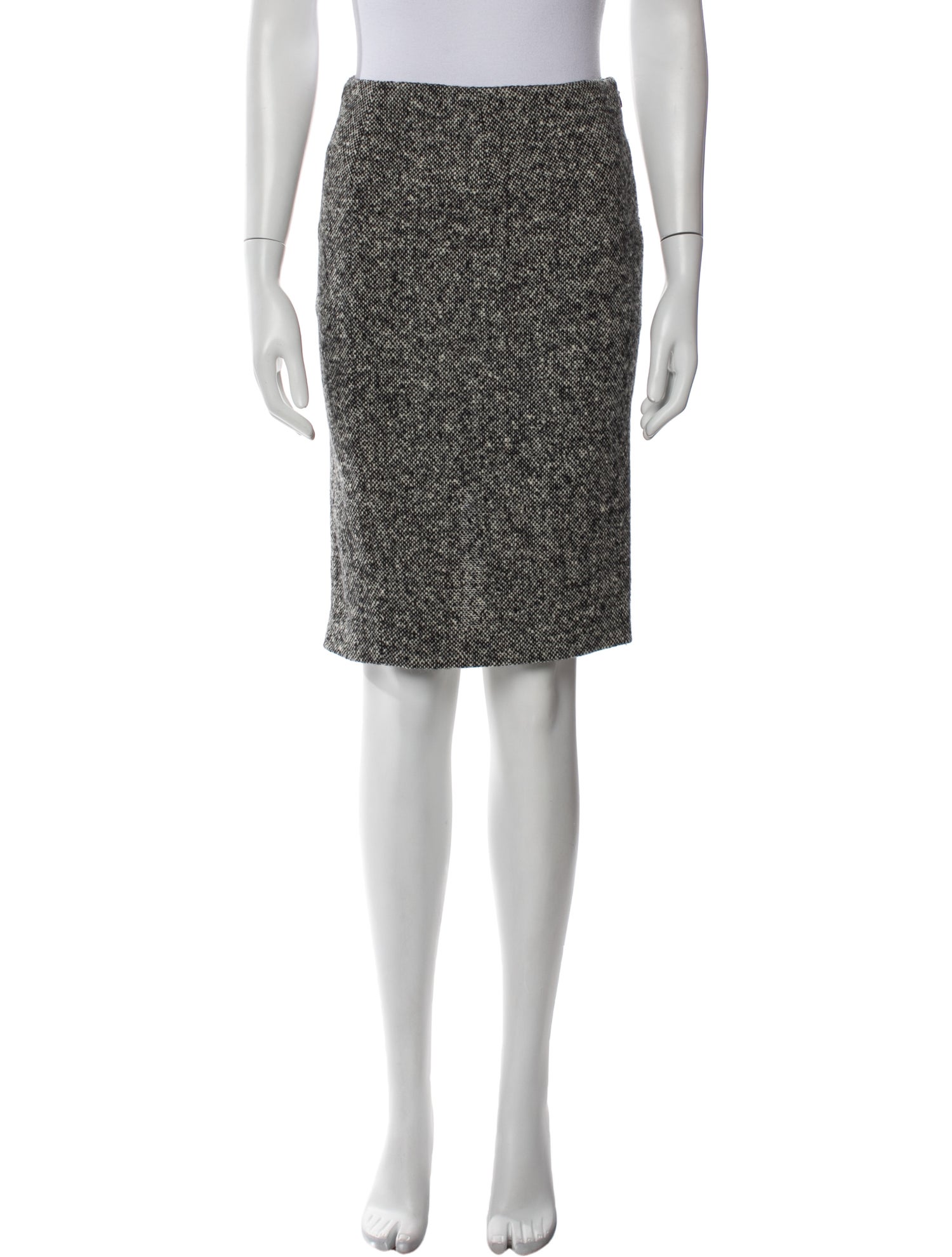 Alessandro Dell'Acqua Virgin Wool Knee-Length Skirt