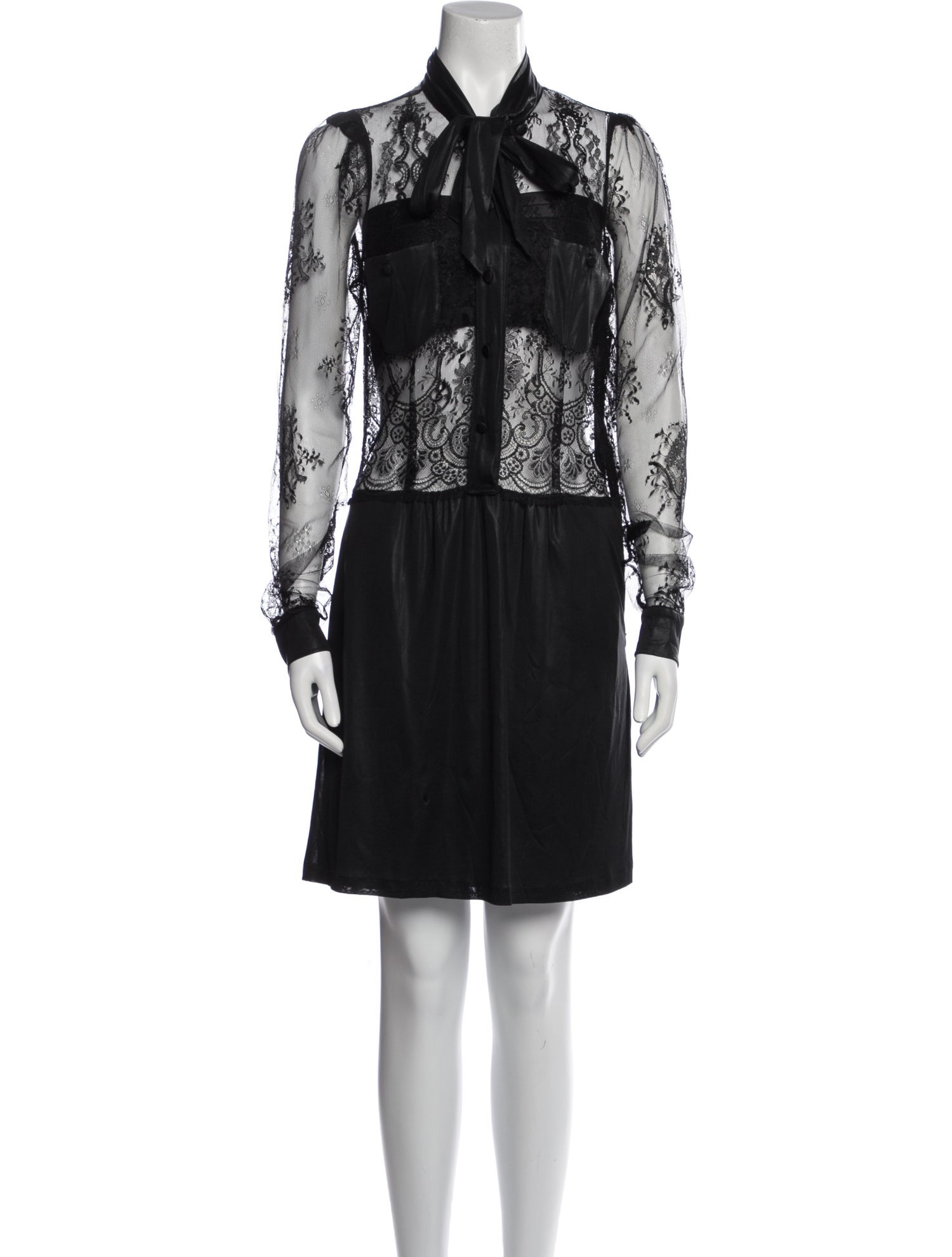 Alessandro Dell'Acqua Lace Mini Dress