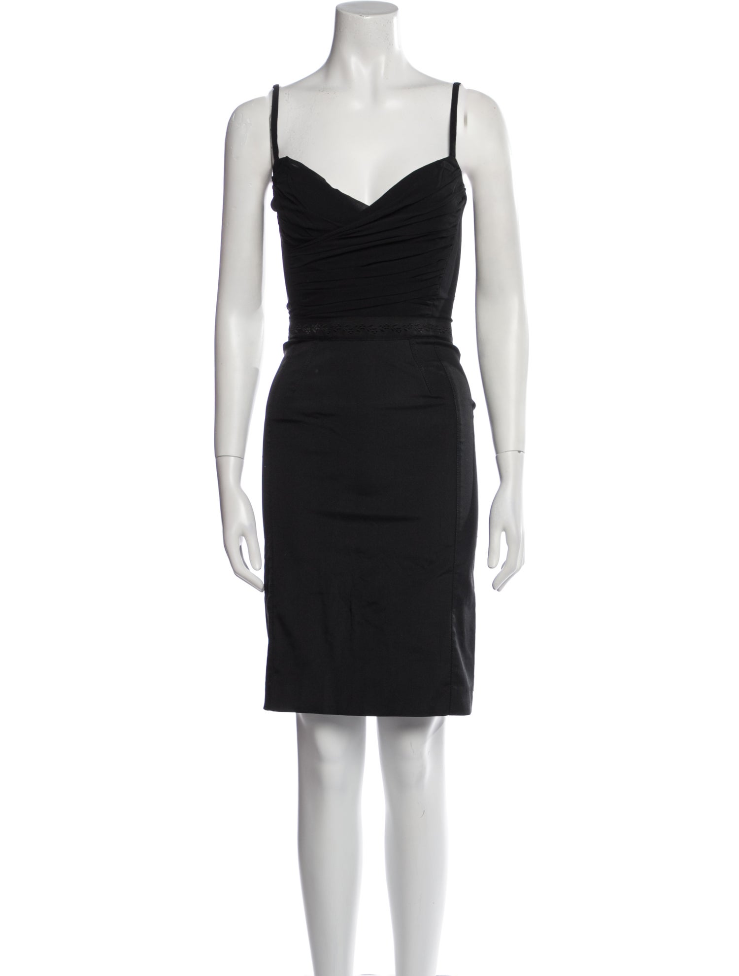 Alessandro Dell'Acqua Silk Knee-Length Dress