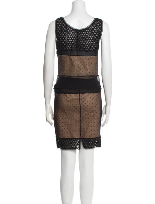 Alessandro Dell'Acqua Lace Pattern Skirt Set