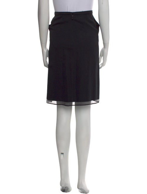 Alessandro Dell'Acqua Wool Knee-Length Skirt