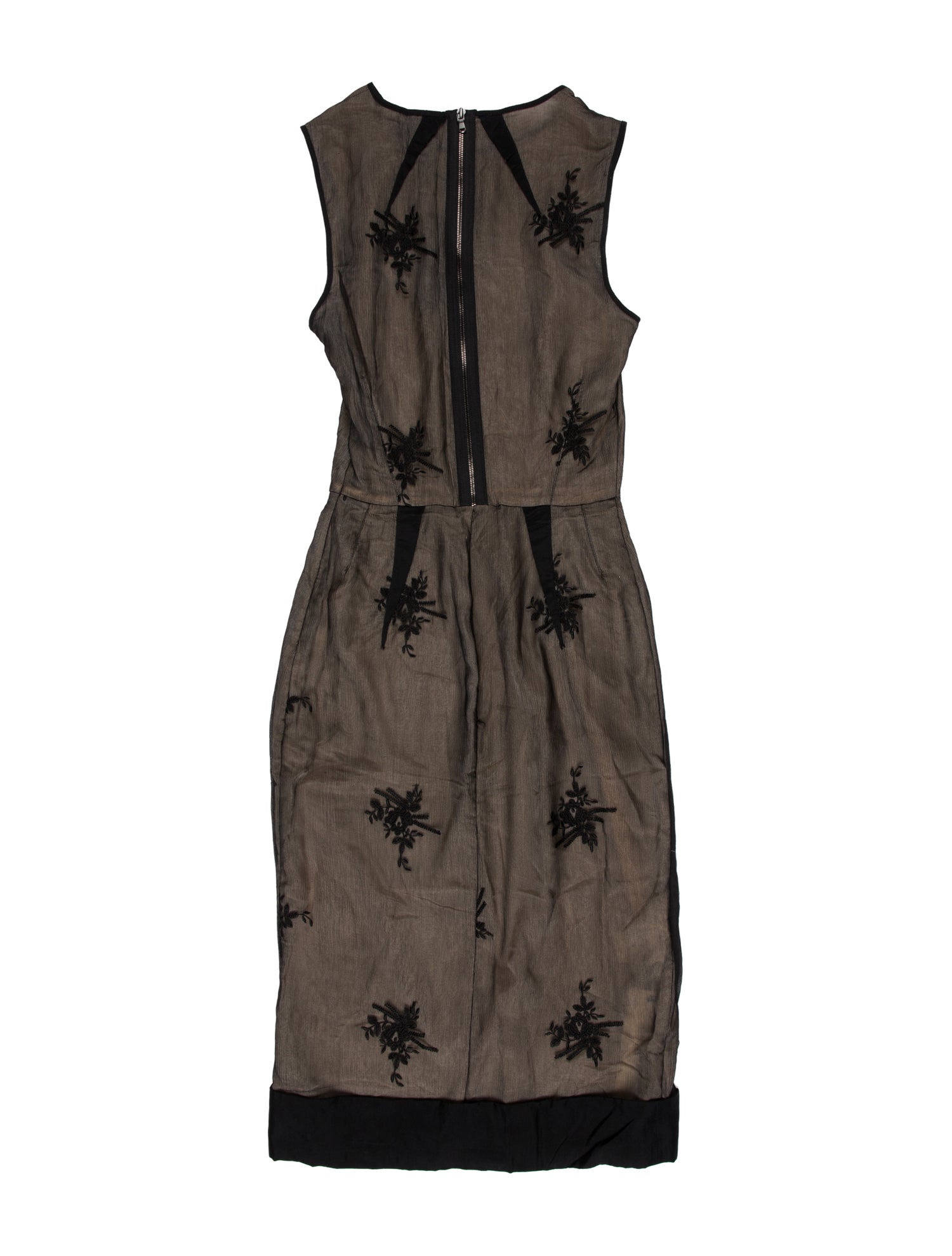 Alessandro Dell'Acqua Printed Knee-Length Dress w/ Tags