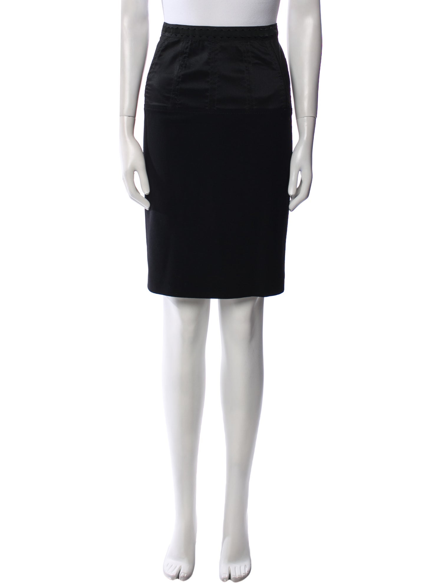 Alessandro Dell'Acqua Virgin Wool Knee-Length Skirt