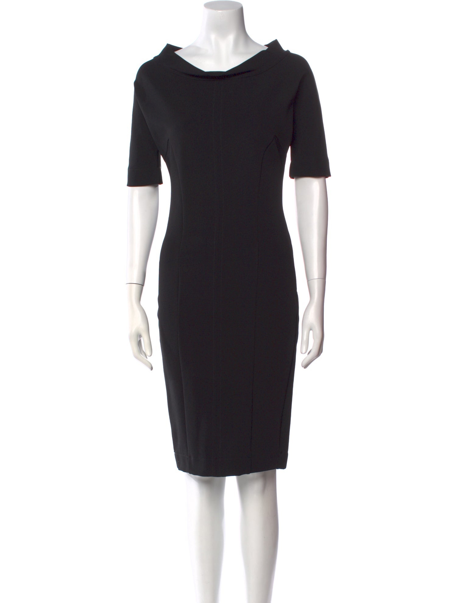 Alessandro Dell'Acqua Cowl Neck Knee-Length Dress