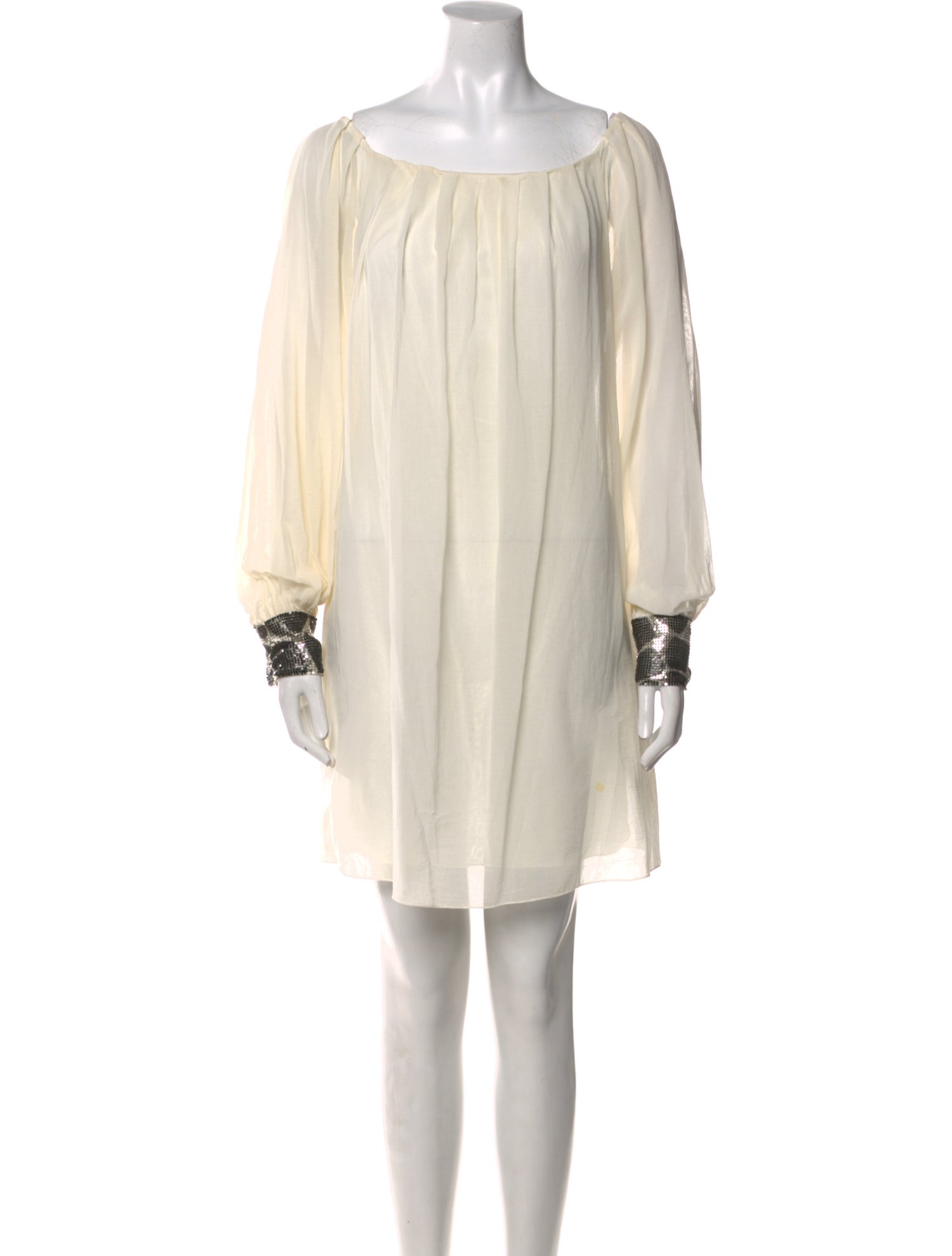 Alessandro Dell'Acqua Bateau Neckline Mini Dress